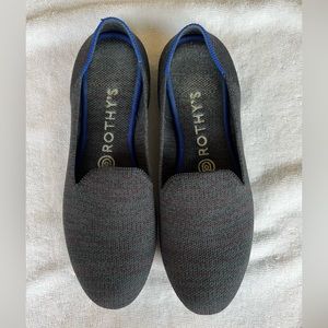 Rothy’s Navy Heather Loafers, size 7.5, VGUC